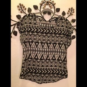 Forever 21 Tribal Blouse
